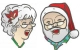 Santa and Mrs. Claus Icon